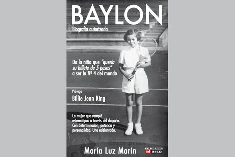 La ex tenista Norma Baylon presentará su biografía el martes próximo  