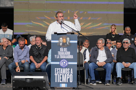 "Estamos a tiempo", el mensaje de la CGT (Fuente: NA)