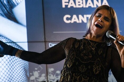 Fabiana Cantilo pidió "paz y amor".