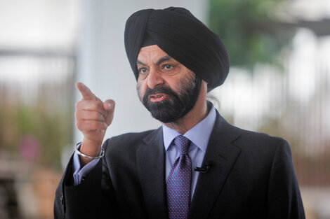 El indio-estadounidense Ajay Banga es el nuevo presidente del Banco Mundial. (Fuente: EFE)