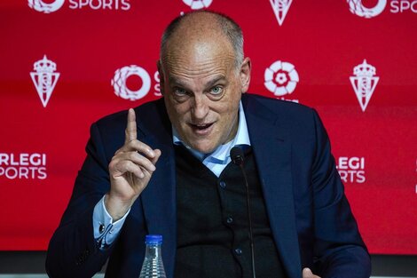 Tebas asegura que LaLiga será inflexible ante el eventual regreso de Messi