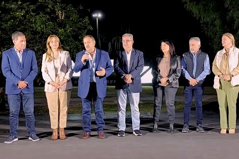 Ricardo Quintela, en conferencia de prensa. 