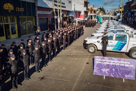 Quilmes: Mayra inauguró con autoridades del Ministerio de Seguridad bonaerense una nueva base operativa 