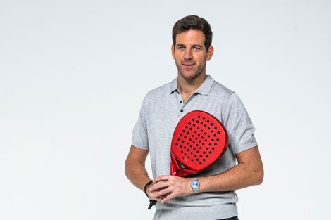 Juan Martín Del Potro, una cara nueva en el mundo del pádel