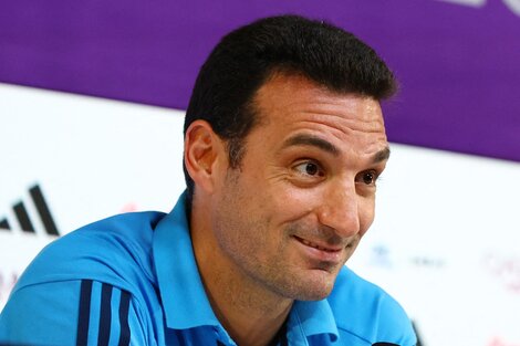 Lionel Scaloni, DT de la Selección.