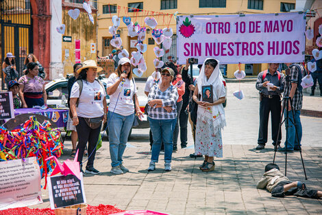 Marcha de madres que buscan a sus hijos desaparecidos