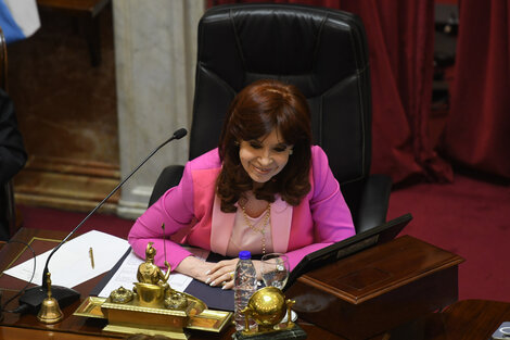 CFK y Martín Lousteau tuvieron un enfrentamiento en el Senado