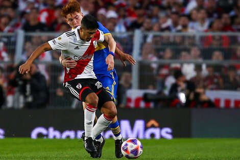 Rodrigo Aliendro, una de las figuras del Superclásico.