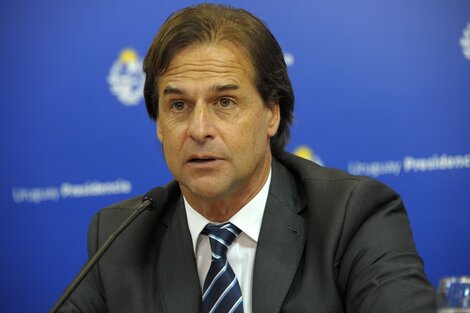 Luis Lacalle Pou, presidente de Uruguay. (Foto: AFP)