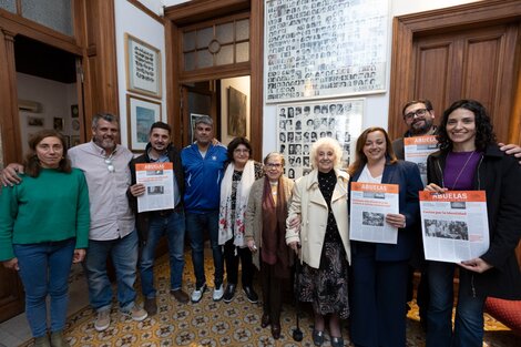 Cecilia Moreau firmó convenio con Abuelas de Plaza de Mayo  