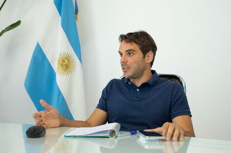 Manuel Passaglia, intendente de San Nicolás. 