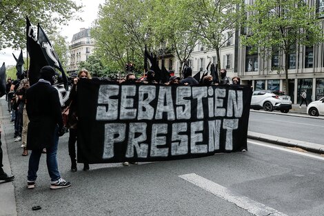 La marcha de ultraderecha del sábado pasado que desató la polémica. 