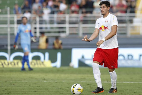 Kevin Lomónaco, exPlatense ahora en el Red Bull Bragantino de Brasil. (Fuente: El Gráfico)