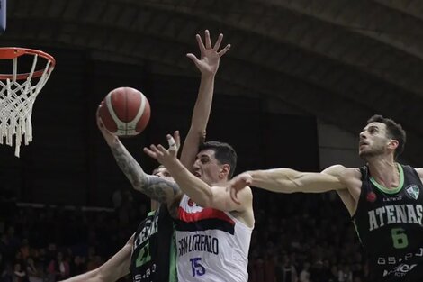 San Lorenzo vs Atenas, mano a mano para no descender