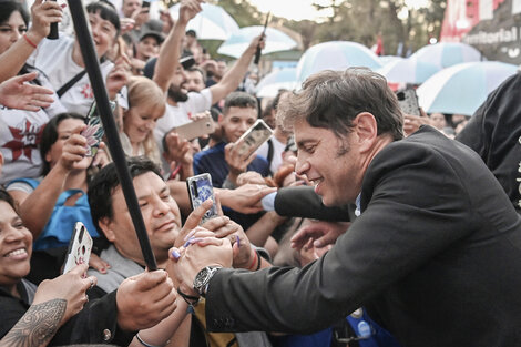 Axel Kicillof participó del acto en Moreno