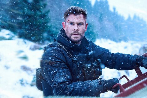 Netflix publicó el tráiler de “Misión de Rescate 2” con Chris Hemsworth. Imagen: Netflix.