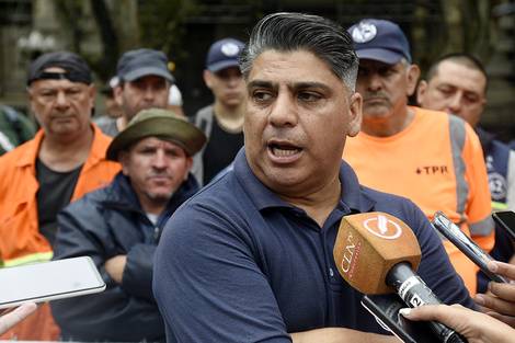 César Aybar, secretario general del SUPA. (Fuente: Andres Macera)