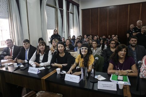 Querella y "amicus curiae" en el juicio por la masacre de Monte. (Fuente: Dafne Gentinetta)