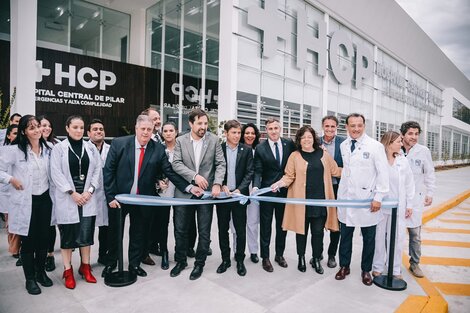 Achával y Kicillof inauguraron el Hospital Central de Pilar