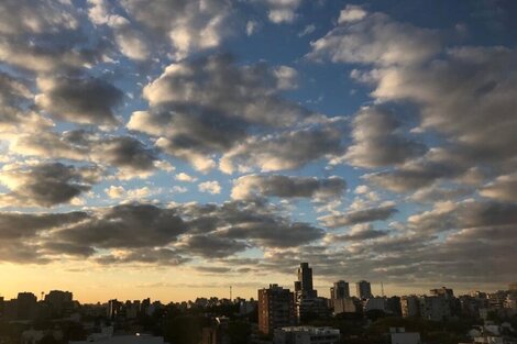 Se esperan tormentas y lluvias para el jueves y bajas temperaturas para el sábado y domingo. (Foto: Sandra Cartasso)