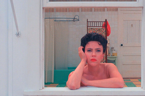 Scarlett Johansson en "Asteroid City", de Wes Anderson. 