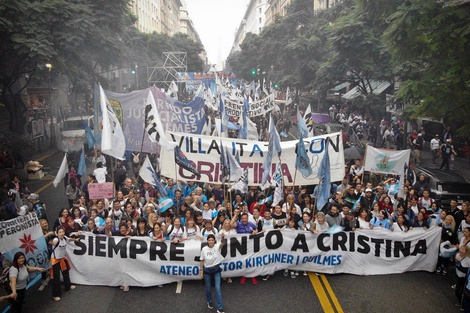 "Cristina nos dio un plan y nos mandó a militar"