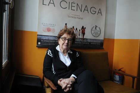 Lita Stantic: "No me acostumbro a ver cine fuera del cine"