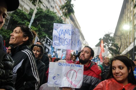 Cristina Kirchner volvió a ocupar todo el escenario político. (Fuente: Guadalupe Lombardo)