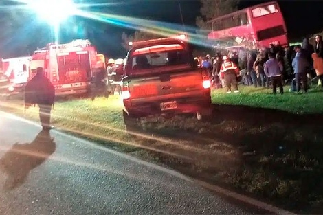 El siniestro sucedió en la noche del viernes.