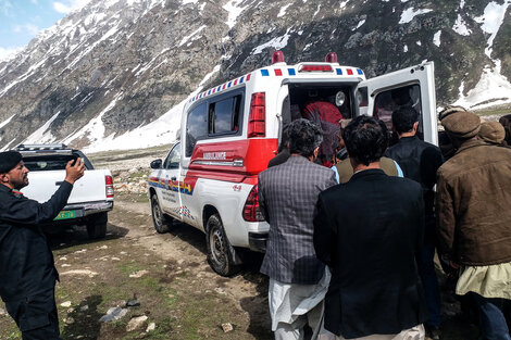 Avalancha de nieve en el norte de Pakistán