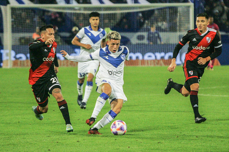 Vélez y River animaron un gran espectáculo en Liniers (Fuente: Alejandro Leiva)