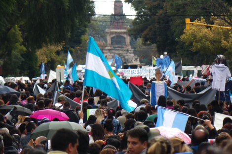 El salteñazo de los trabajadores públicos de educación y salud