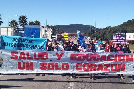 Docentes marcharán contra la ley antiprotestas 