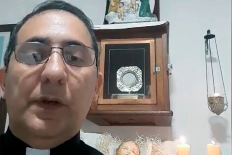 “En caso de reincidencia la pena canónica será mayor, pudiendo llegar a la suspensión del ministerio”, le advirtió el obispado a Rodrigo Vázquez.