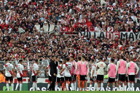 El plantel de River, conmocionado por el hecho (Foto: AFP).