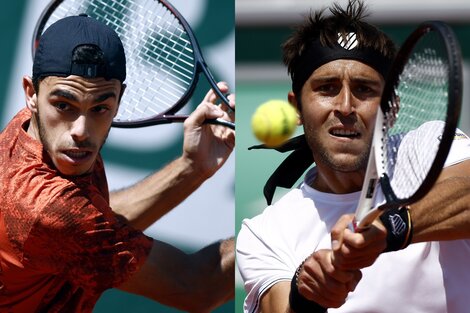 Cerúndolo y Etcheverry se metieron en la segunda semana de Roland Garros