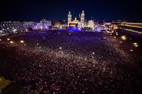 Récord de público para Los Fabulosos Cadillacs en México: 300.000 personas fueron a su show en el Zócalo