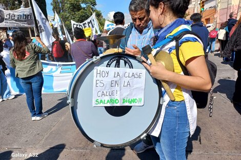 Jujuy: paro y marcha docente en reclamo de mejoras salariales 