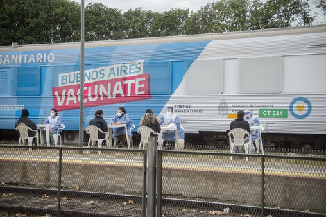 La nueva marcha del Tren Sanitario