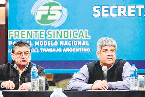 El cosecretario general de la CGT, Pablo Moyano.