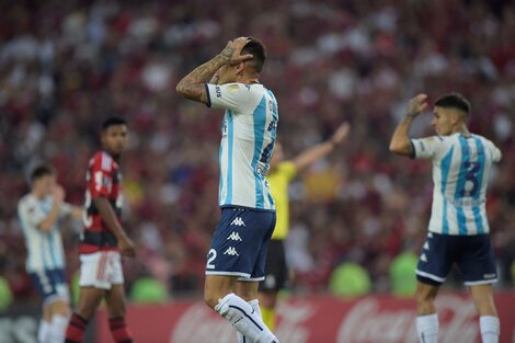 Racing cayó con Flamengo en el Maracaná y perdió el invicto en la Copa Libertadores