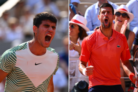 VIDEO | Alcaraz vs Djokovic por semifinal de Roland Garros: mejores puntos y jugadas