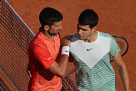 Roland Garros: Djokovic venció a Alcaraz y jugará la final contra Ruud