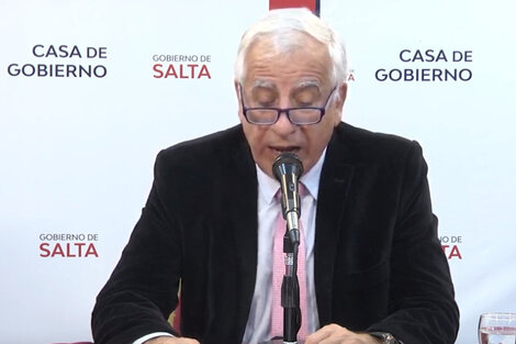El ministro Domínguez fue la voz del gobierno. 