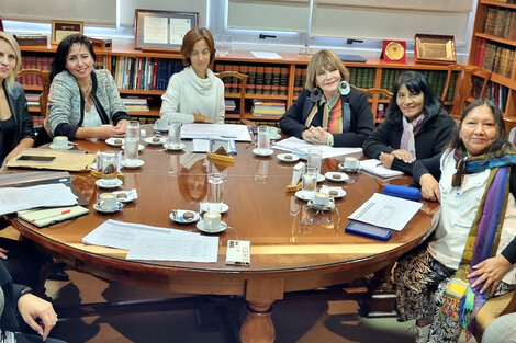 Reunión de la jueza de género de la Corte con representantes de ongs y organismos  