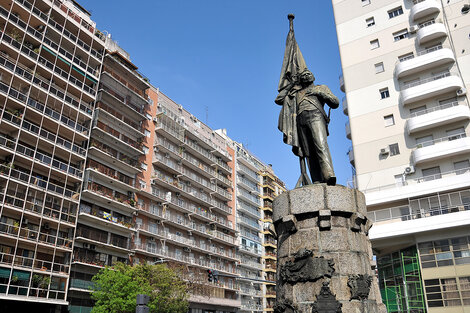 Homenaje a Falucho en Palermo