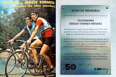 Memorias de un ciclista desaparecido en tiempos de Pinochet