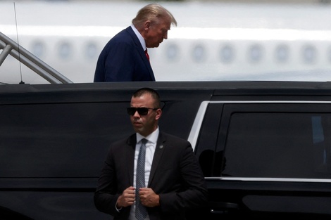 Donald Trump está en serios problemas con la justicia. (Fuente: AFP)