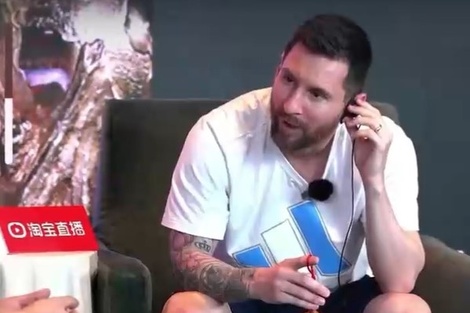 A Lionel Messi le enseñaron a hablar en chino y su reacción se volvió viral