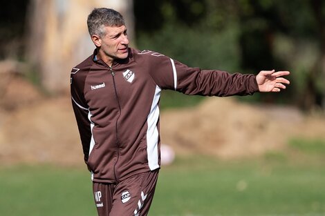 Martín Palermo, DT de Platense. (Fuente: Prensa Platense)